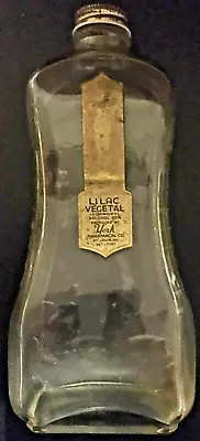 1920s LILAC VEGETAL Bottle York Pharmacal Co. - ST. Louis MO. - Original Label • $25