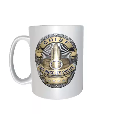 LAPD Los Angeles Chief Of Police 11oz Mug Ref3705 • £10.99