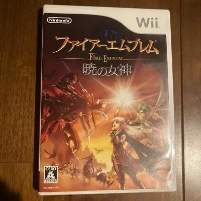 USED Nintendo Wii Fire Emblem Radiant Dawn 2007 Japanese Games • $67.43