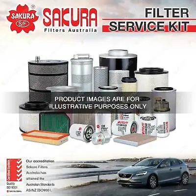 $59.95 • Buy Sakura Oil Air Fuel Filter Service Kit For Mitsubishi FTO Import 2.0L 94-01