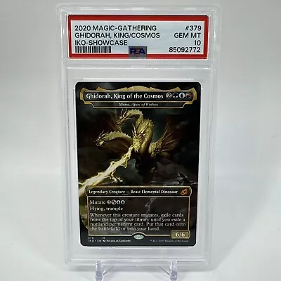 MTG PSA 10 GEM MT 2020 Ghidorah King Of The Cosmos 379 Ikoria Lair • $172.49