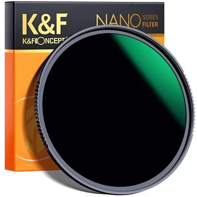 K&F Concept 77MM 28-Layer HD ND 1000 Lens Filter Nano-X MRC Neutral Density • $52.99