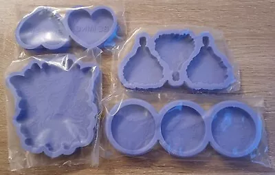 Witch Princess Fairy And Heart Silicone Wax Melt Moulds • £24