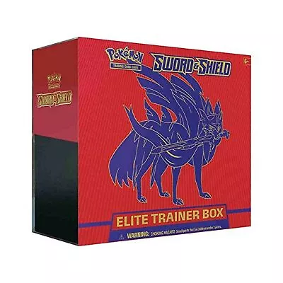 $85.99 • Buy Pokemon TCG: Sword & Shield Zacian Elite Trainer Box
