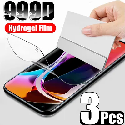 3Pcs Hydrogel Screen Protector For Xiaomi Mi 9 8 9T Pro SE 6 6X A3 A2... • $17.59