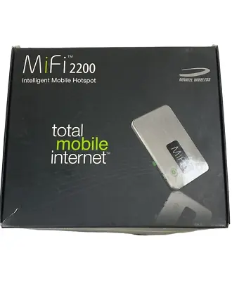 Novatel Wireless MiFi 2200 WiFi Intelligent Mobile Hotspot • $37.99