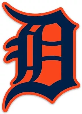 Detroit Tigers Logo - Die Cut Laminated Vinyl Sticker/Decal MLB • $3.75