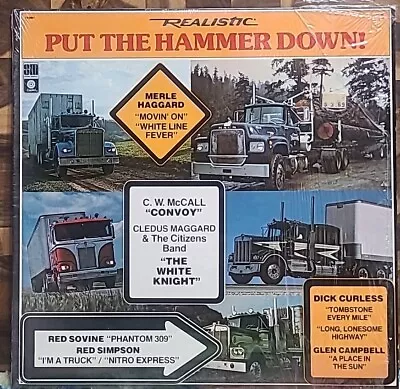 Put The Hammer Down Vinyl LP 1976 Capitol ‎– SL-8017 Merle Haggard + More • $9.99