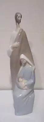 Lladro 4585 The Holy Family Porcelain Figurine Nativity Joseph Mary Jesus • $148