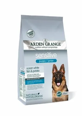 £59.99 • Buy Arden Grange Grain Free Dry Puppy/Junior Dog Food Sensitive Fish And Potato 12kg
