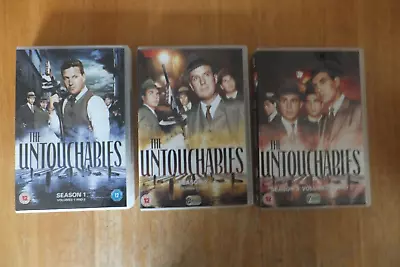 The Untouchables-1960's Tv Series-robert Stack-series 1/2/3-region 2 • £24.99