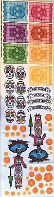 £18.85 • Buy Dia De Los Muertos Bunting Kit, Halloween Decoration, Amor Eterno Mexican Skull