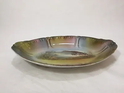 Vintage Franzant Mehlem Bonn German Oval Fish Platter 13  X 9 1/2  X 2 1/2  H • $99.99