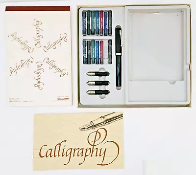 Vintage Sheaffer NoNonsense Fountain Calligraphy Pen Set ~ 1 Ink Cartridge Miss • $7.99