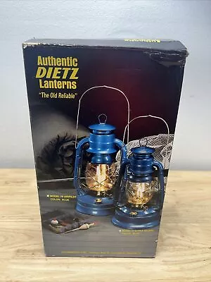 Authentic Vintage Dietz Lantern # 8 Airpilot Blue The Old Reliable New In Box • $59.24