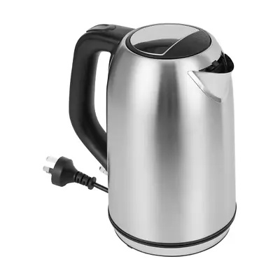 Electric Kettle 1.7L Stainless Steel Boiling Water Tea Coffee Silver Black • $30.45