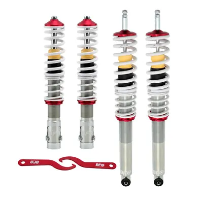 BFO Lowering Coilover Struts Springs For VW GOLF 85-00 VW Jetta 84-98 MK2 MK3 • $211.85