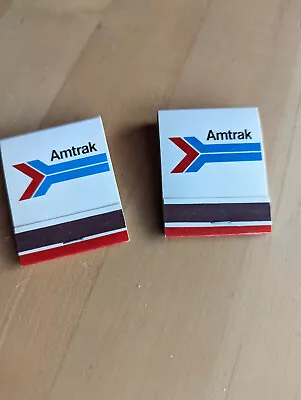 Amtrak Railroad Matchbooks Original Unused Set Of 2 • $4.95