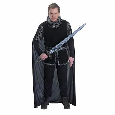 £28.99 • Buy Mens Sheriff Of Nottingham Costume Robin Hood Medieval Knight Fancy Dress Outfit