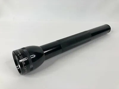 Vintage Heavy Duty Black Maglite Flashlight 4 D Cell USA 15  Black  • $19.95