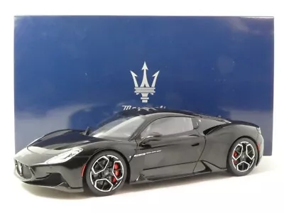 BBR Maserati MC20 Black Enigma Gloss Black Roof 1/18 HE180051B • $478.45