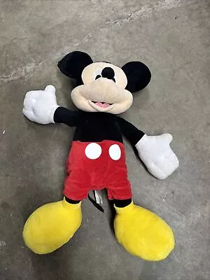 Large 24” Disney Just Play Mickey Mouse Plush Stuffed Animal Some Damage • $8