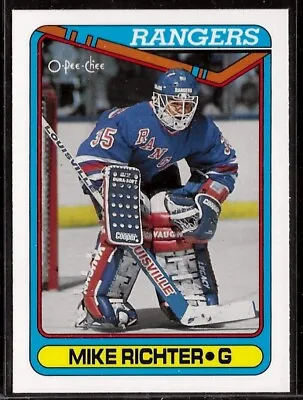 1990-91 O-Pee-Chee #330 Mike Richter RC NM/MT Pack Fresh Just Pulled! Gradable • $1.99