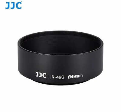 $17.99 • Buy JJC LN-49S Lens Hood Metal Screw-in Standard 49mm For CANON EF 50MM SONY E 35MM