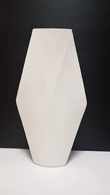 Surya Modern Cream Metal Vase 16  Tall • $19
