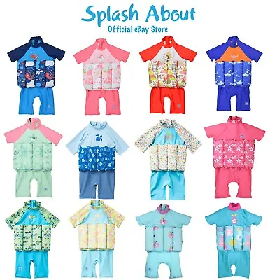 £27.99 • Buy Splash About Sleeved Float Suit With Adjustable Buoyancy Learn To Swim Floatsuit