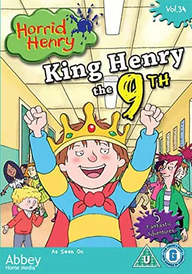 Horrid Henry: King Henry The 9th DVD (2019) Francesca Simon Cert U ***NEW*** • £2.49