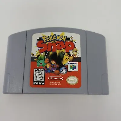 Pokémon Snap (Nintendo 64 1999) Cartridge Only  • $23