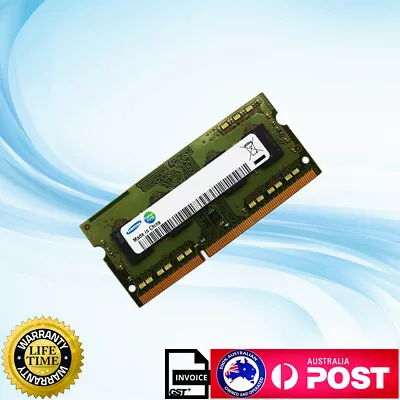 Samsung 8GB DDR3L 1600 Mhz Laptop RAM PC3-12800 8G SO-DIMM • $25.50