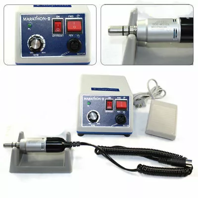 Dental Electric Marathon Micro Motor Micromotor Polisher 35K RPM Lab Micromotor • $105