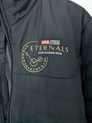 ETERNALS (2021) - MARVEL STUDIOS Cast & Crew Jacket Size XL • £200