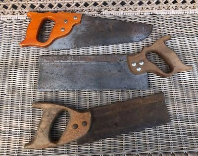 Three Old Saws For Restoration • £5