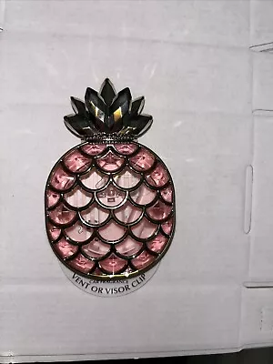 Bath And Body Works Car Fragrance Holder Vent Clip Or Visor Clip Pineapple Pink • $10