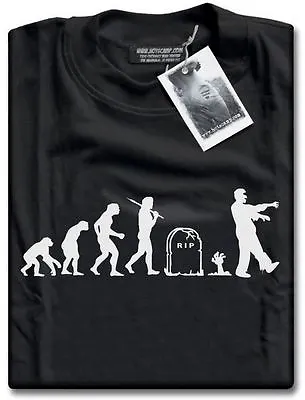 £13.99 • Buy NEW Evolution Of A Night Of The Living Walking Dead Zombie Walk Tshirt Costume