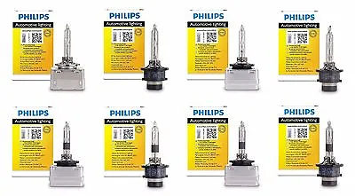 Authentic Philips XENON WHITE Bright HID D1S D2S D3S D4S D1R D2R D3R D4R GERMANY • $74.98