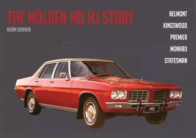 The Holden HQ HJ Story A  Look At GMH 1971-74 Design Spec Trim Paint. Signed • $69