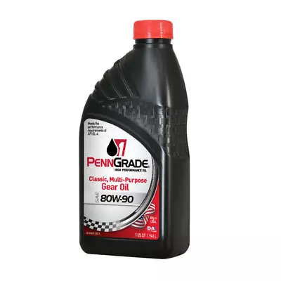 Brad Penn / PennGrade 1 Gear Oil 77296 Classic GL-4 80W90 1 Quart • $22