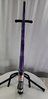 2002 Hasbro Star Wars Mace Windu Purple Lightsaber Costume Cosplay 31” LFL Rare • $9