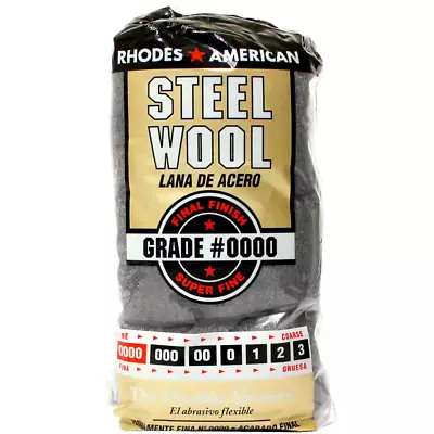 #4/0 12 Pad Steel Wool Super Fine Grade • $6.94