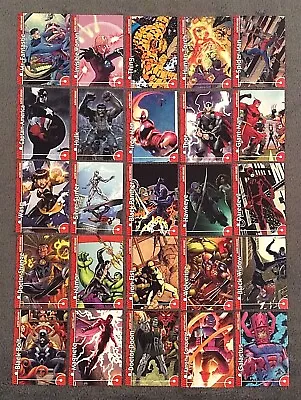 2013 Marvel Fleer Retro Art STICKERS Insert Card Singles You Choose • $10