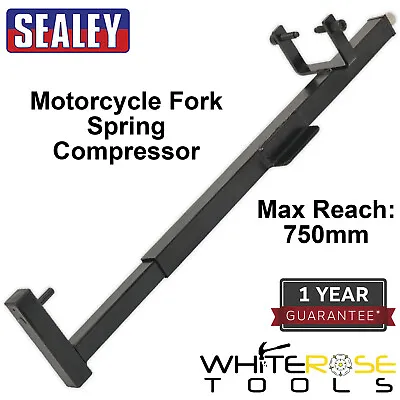 Sealey Motorcycle Fork Spring Compressor Motorbike Suspension Tool Bike • $113.65