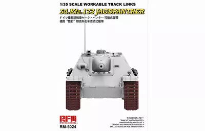 Ryefield Model 1/35 Jagdpanther Workable Track Link 5024 • $18.89