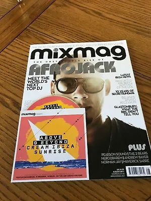 Mixmag August 2011 Includes Cd Above & Beyond Cream Ibiza Sunrise • £6.99
