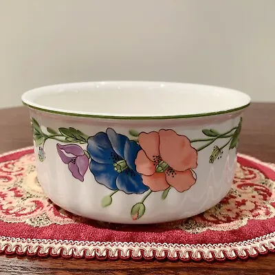 Vintage Villeroy & Boch Amapola Poppy Flowers Large Mixing Bowl 19.5cm Exc Con • $37.32