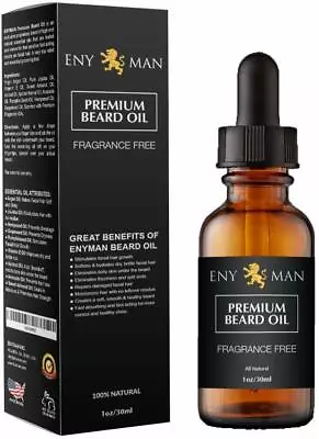 Beard Oil 30ml Promotes Growth Fuller Thicker Moustaches For Groomed Hair • £5.95