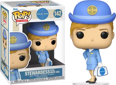 Pan Am - Stewardess With White Bag #142 Pop! Vinyl • $19.99